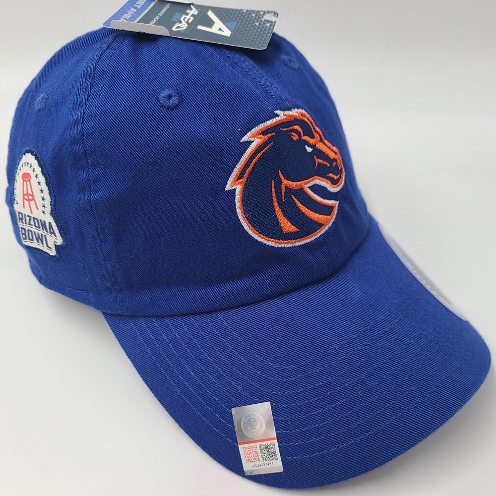 Boise‎ State Broncos Hat Strapback Ahead Blue Orange Arizona Bowl Football Men